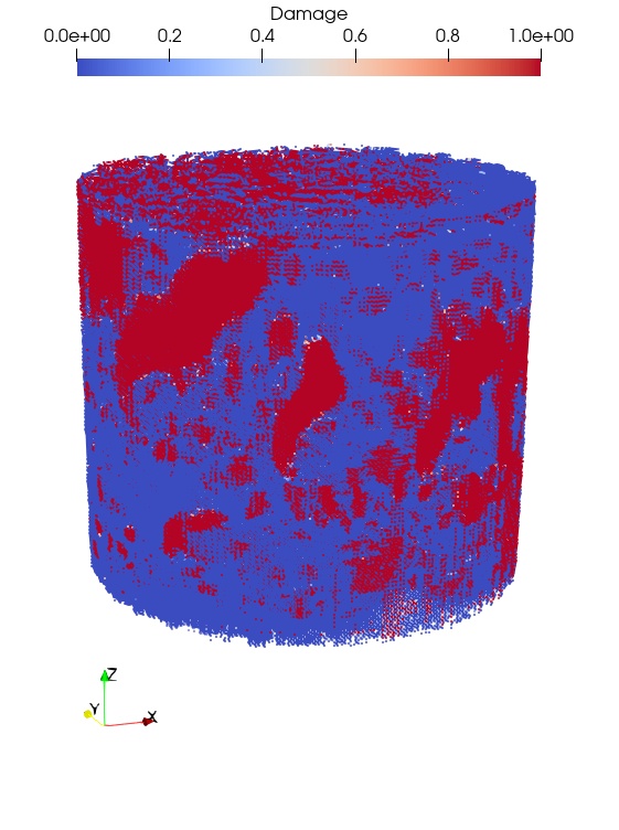 (b) Displacement field